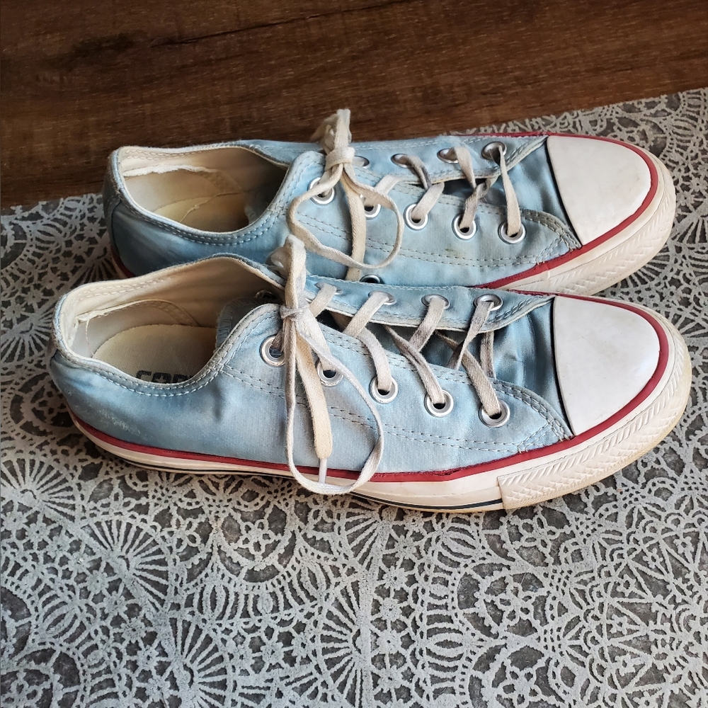Blue Converse